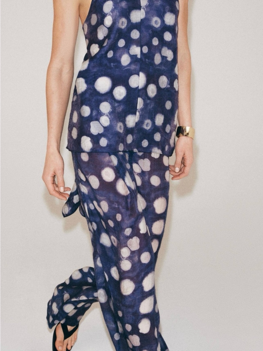 Zara Polka Dot Pants size:XS
